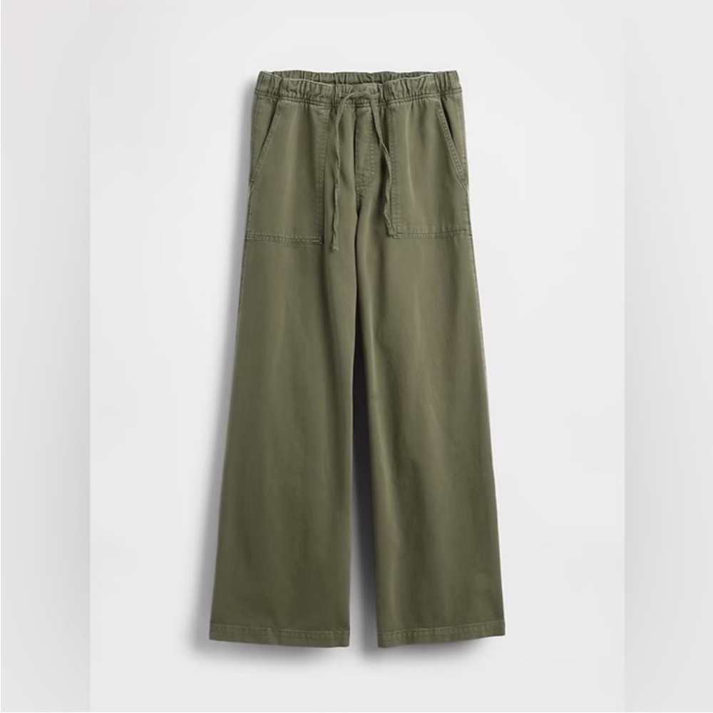 NWT! GAP Olive Green Mid Rise Easy Baggy Pants - Multiple #844495 🩷 - Picture 7 of 14